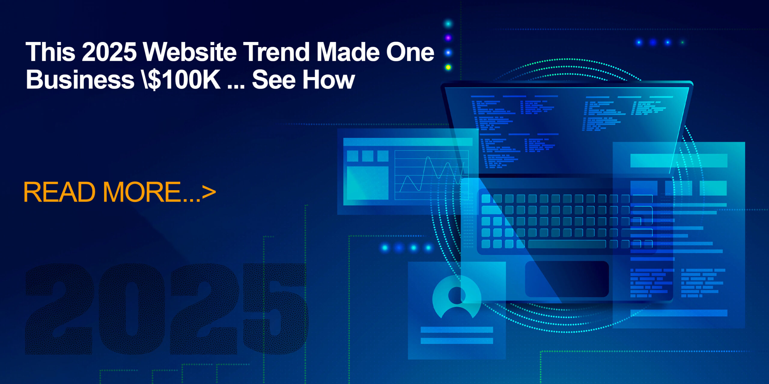 This 2025 Website Trend Made One Business $100K
